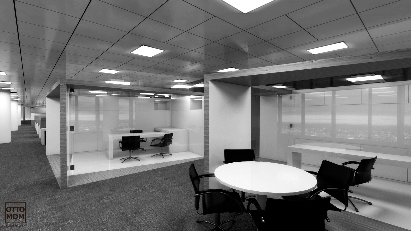 Arquitectura de oficinas en Madrid, Torre de Cristal - Otto Medem Arquitectura