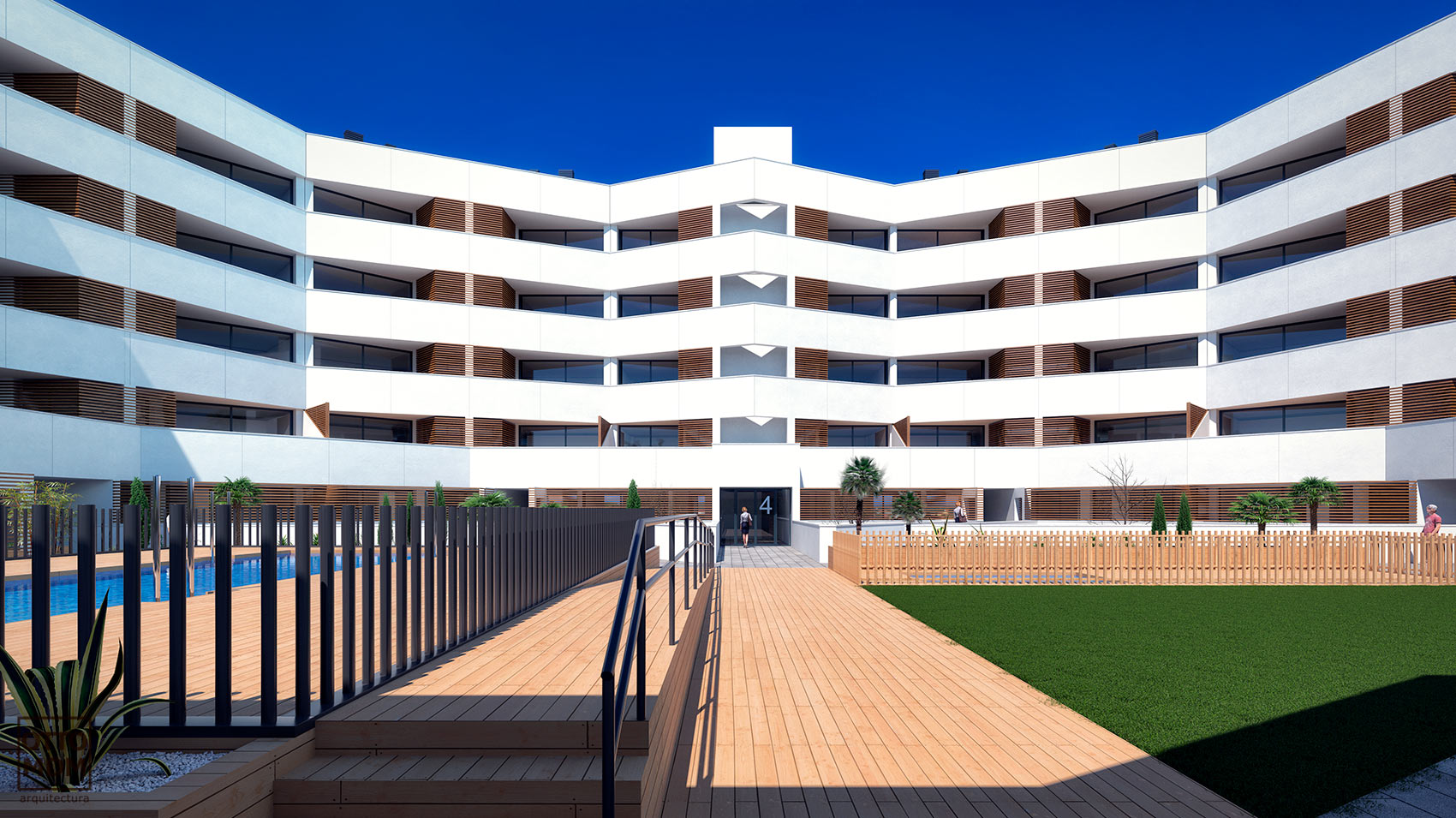 Vivienda colectiva, Bloque Móstoles Fase II - Otto Medem Arquitectura