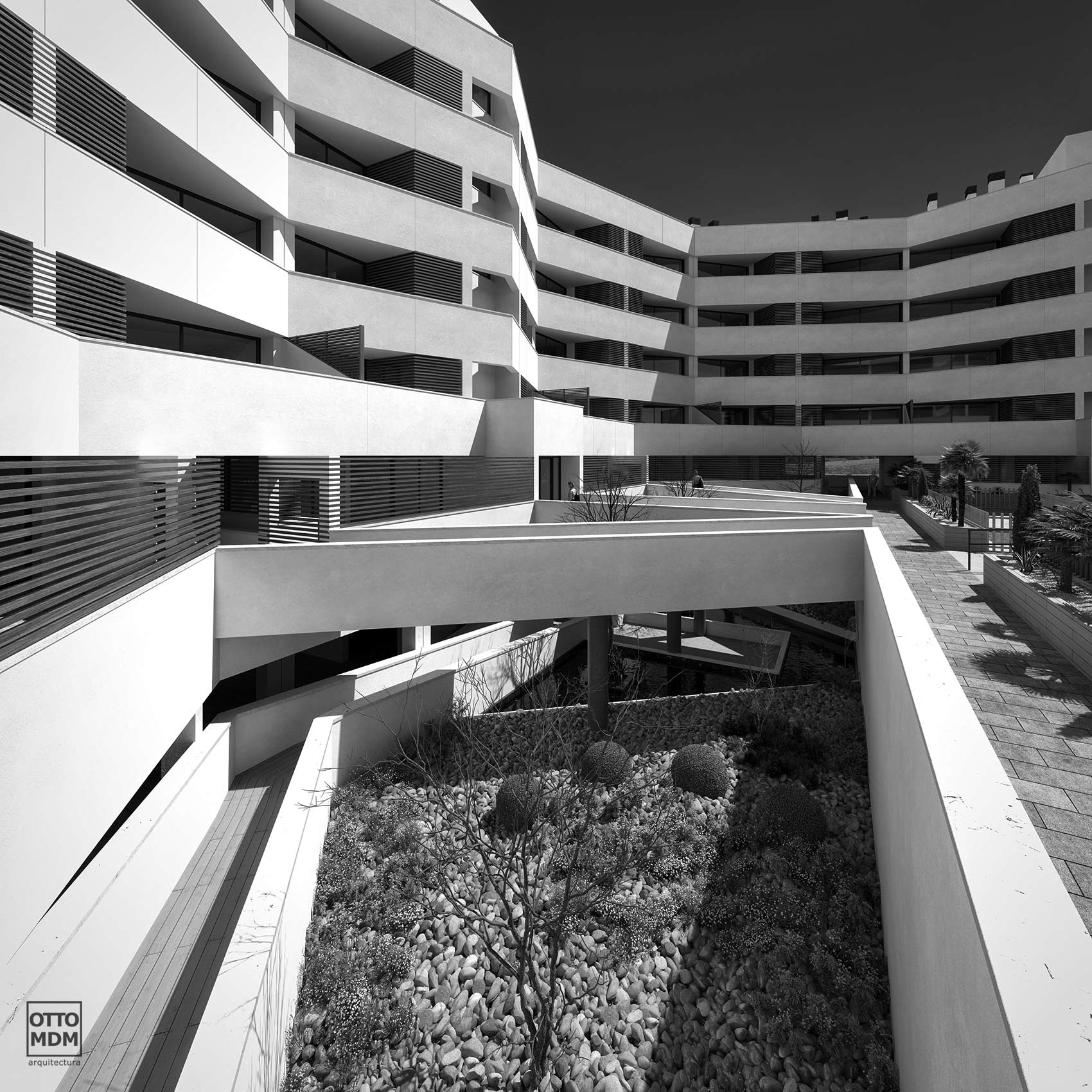 Vivienda colectiva, Bloque Móstoles Fase II - Otto Medem Arquitectura