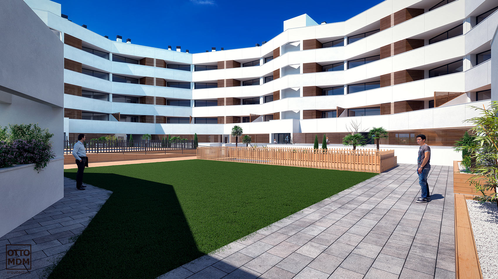 Vivienda colectiva, Bloque Móstoles Fase II - Otto Medem Arquitectura