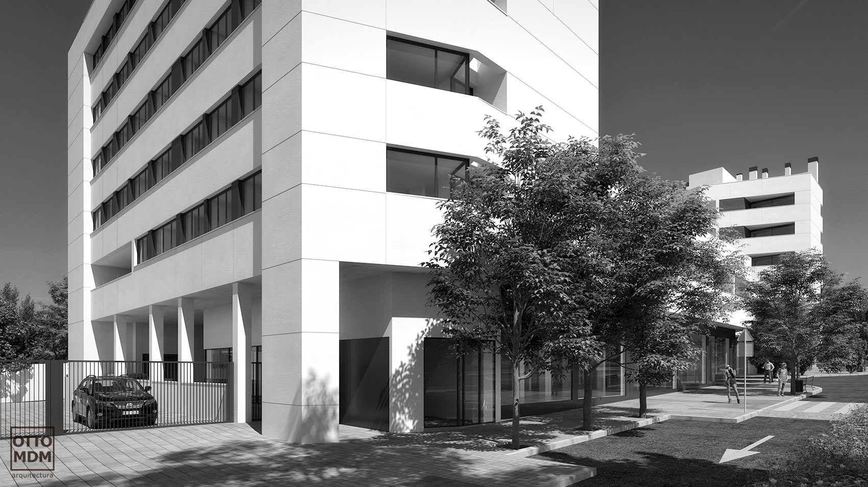 Vivienda colectiva, Bloque Móstoles Fase II - Otto Medem Arquitectura