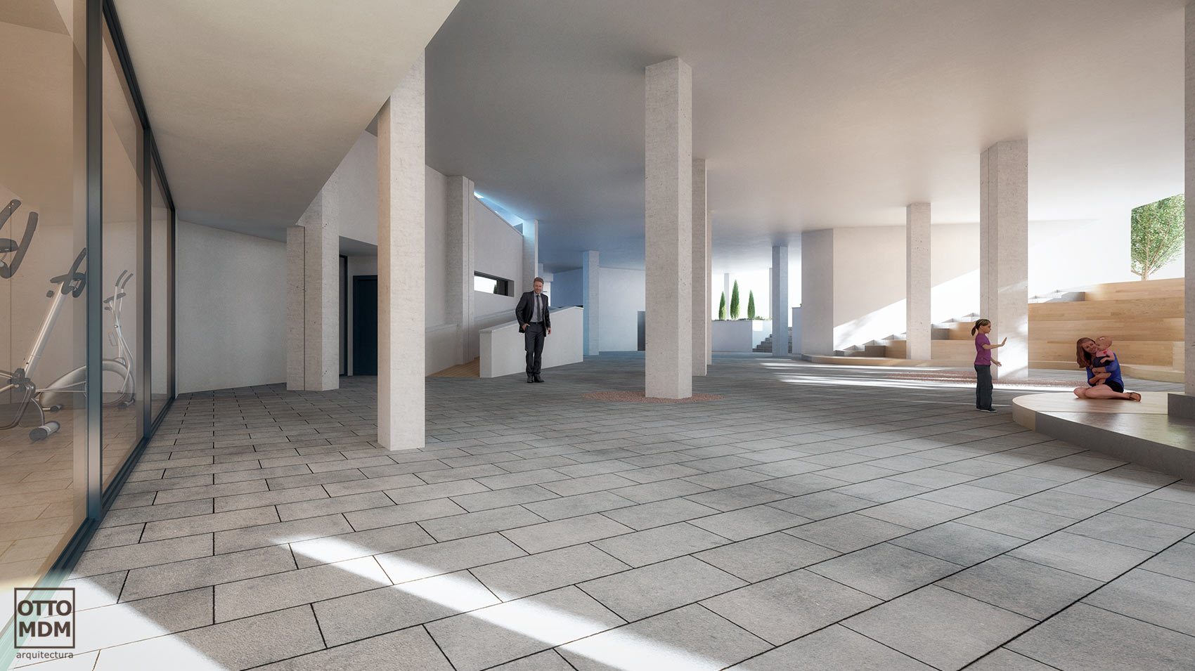 Vivienda colectiva, Bloque Móstoles Fase II - Otto Medem Arquitectura