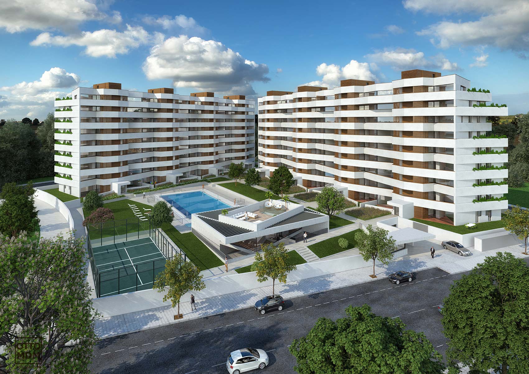 Vivienda colectiva, Summerfield - Otto Medem Arquitectura
