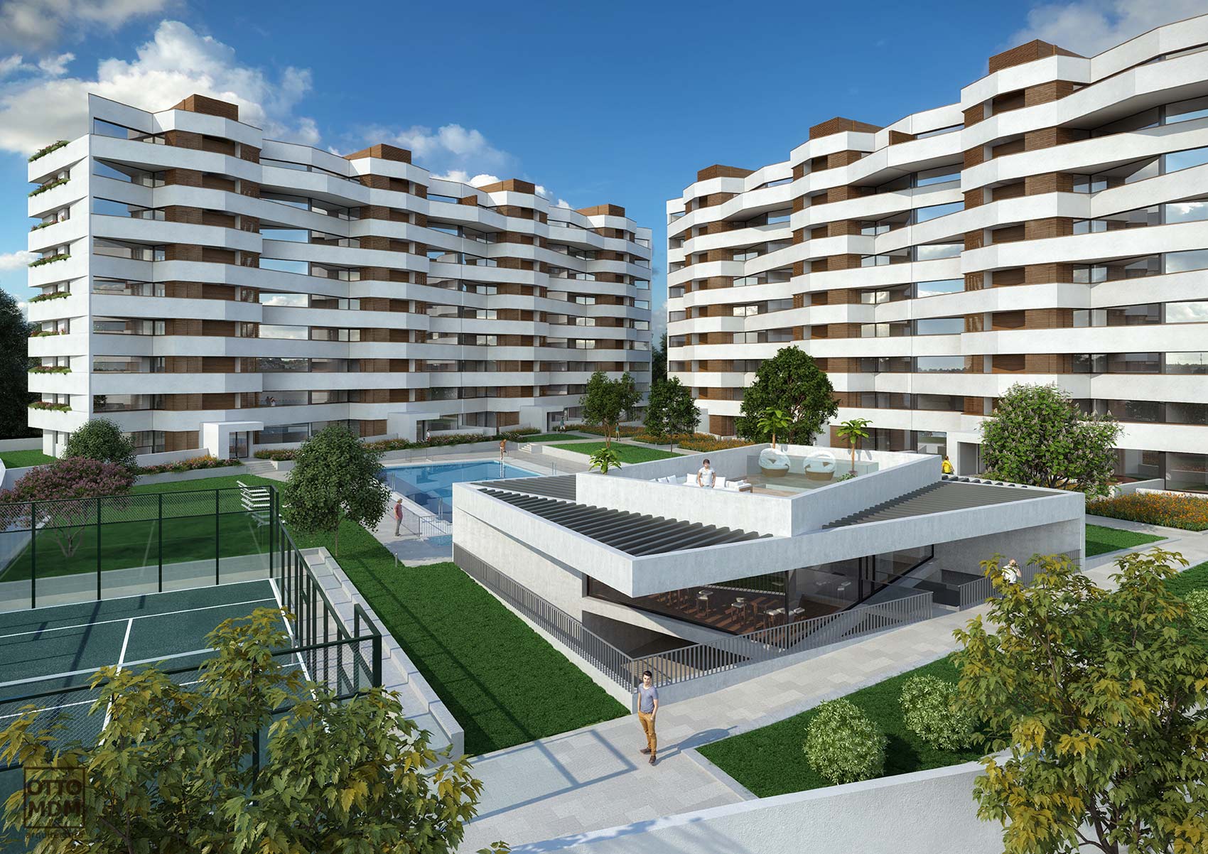 Vivienda colectiva, Summerfield - Otto Medem Arquitectura