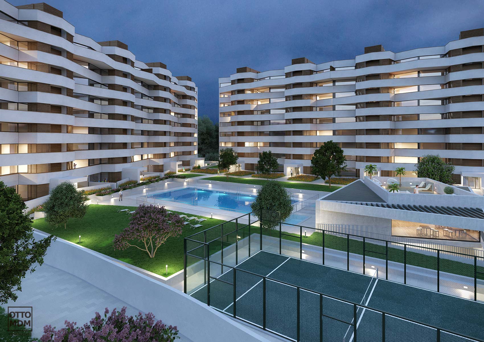 Vivienda colectiva, Summerfield - Otto Medem Arquitectura