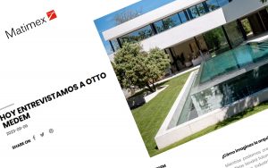 Matimex entrevista a Otto Medem de la Torriente