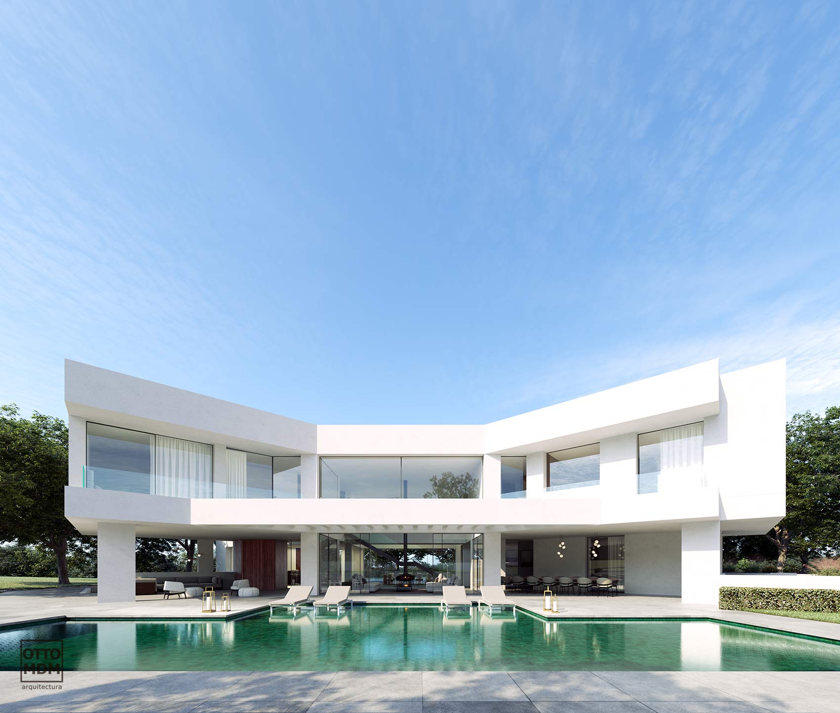 Casa de lujo en Madrid, La Finca - Los Lagos - Otto Medem Arquitectura