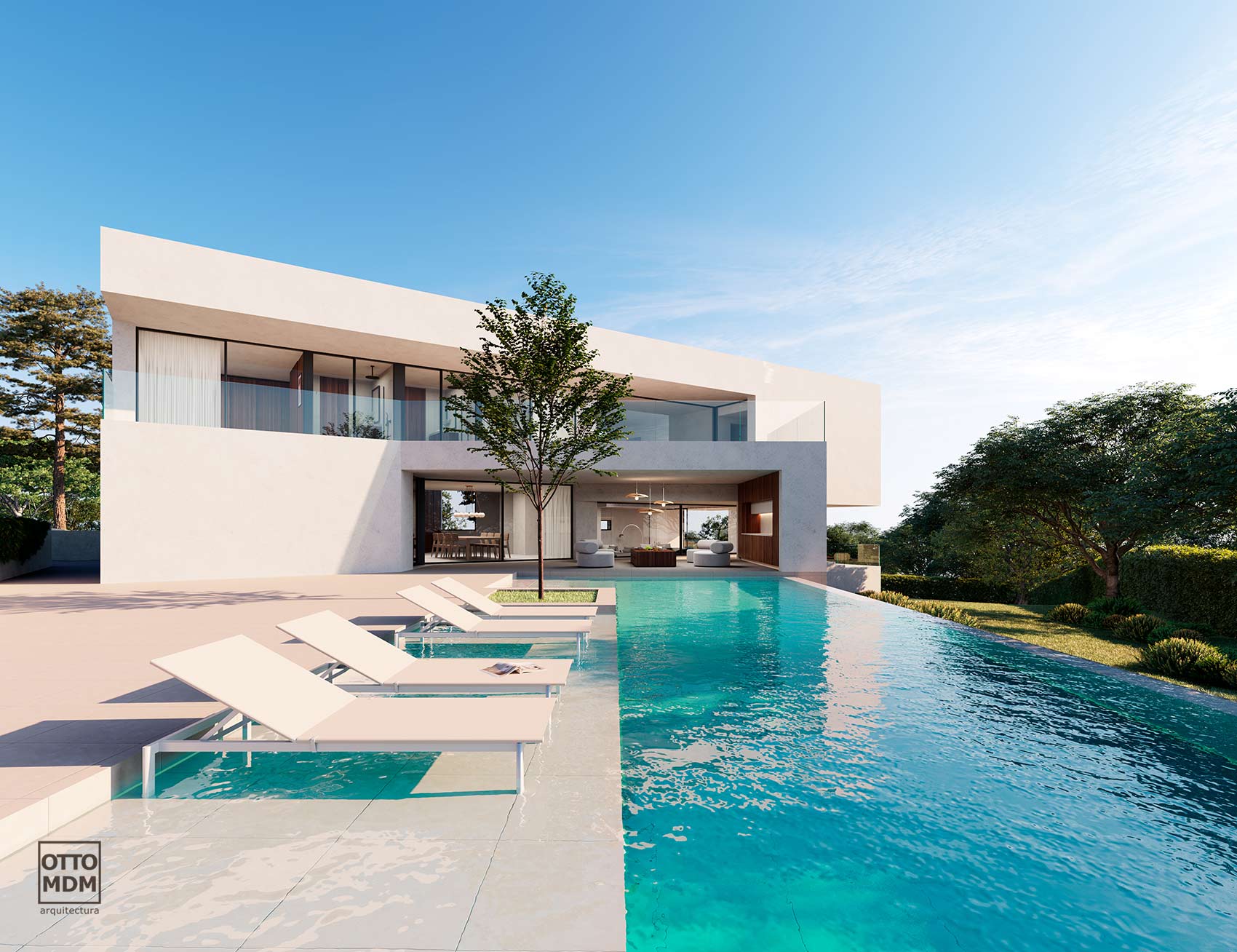 Casa de lujo en Madrid, La Finca - Los Lagos - Otto Medem Arquitectura