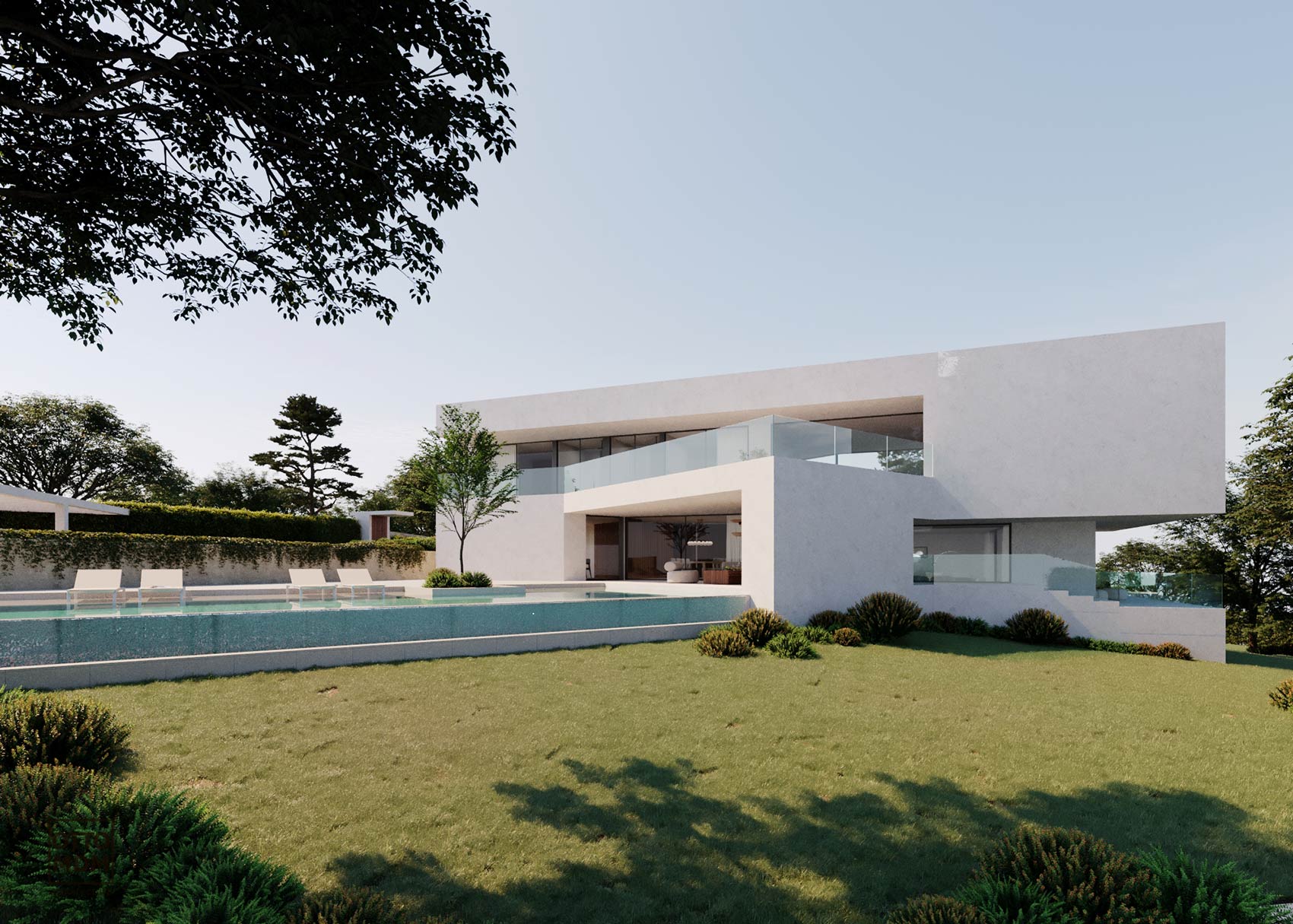 Casa de lujo en Madrid, La Finca - Los Lagos - Otto Medem Arquitectura