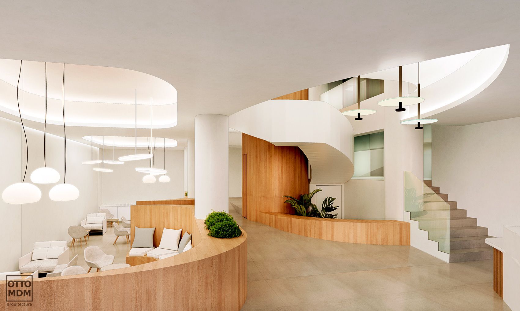 Equipamiento arquitectura, Clínica Martín del Yerro - Otto Medem Arquitectura