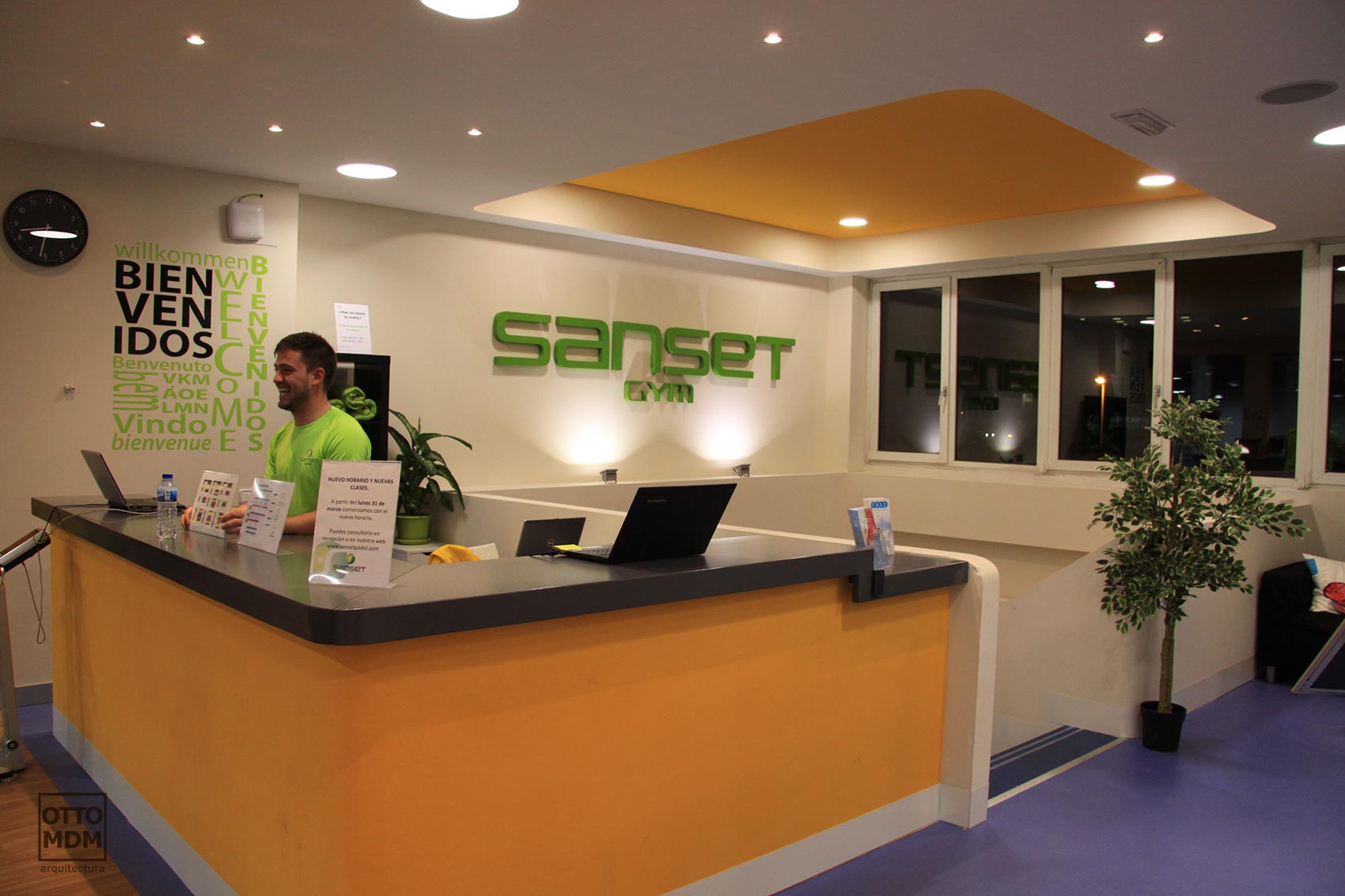 Equipamiento arquitectura, Sunset Padel Indoor - Otto Medem Arquitectura