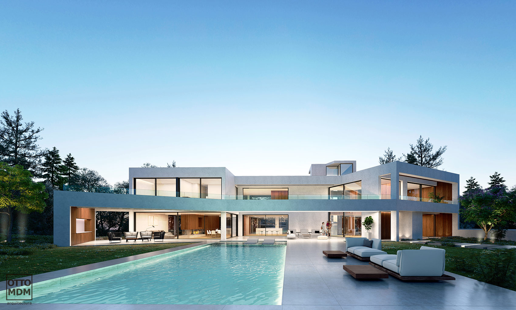 Vivienda de lujo en Madrid, La Finca - Otto Medem Arquitectura