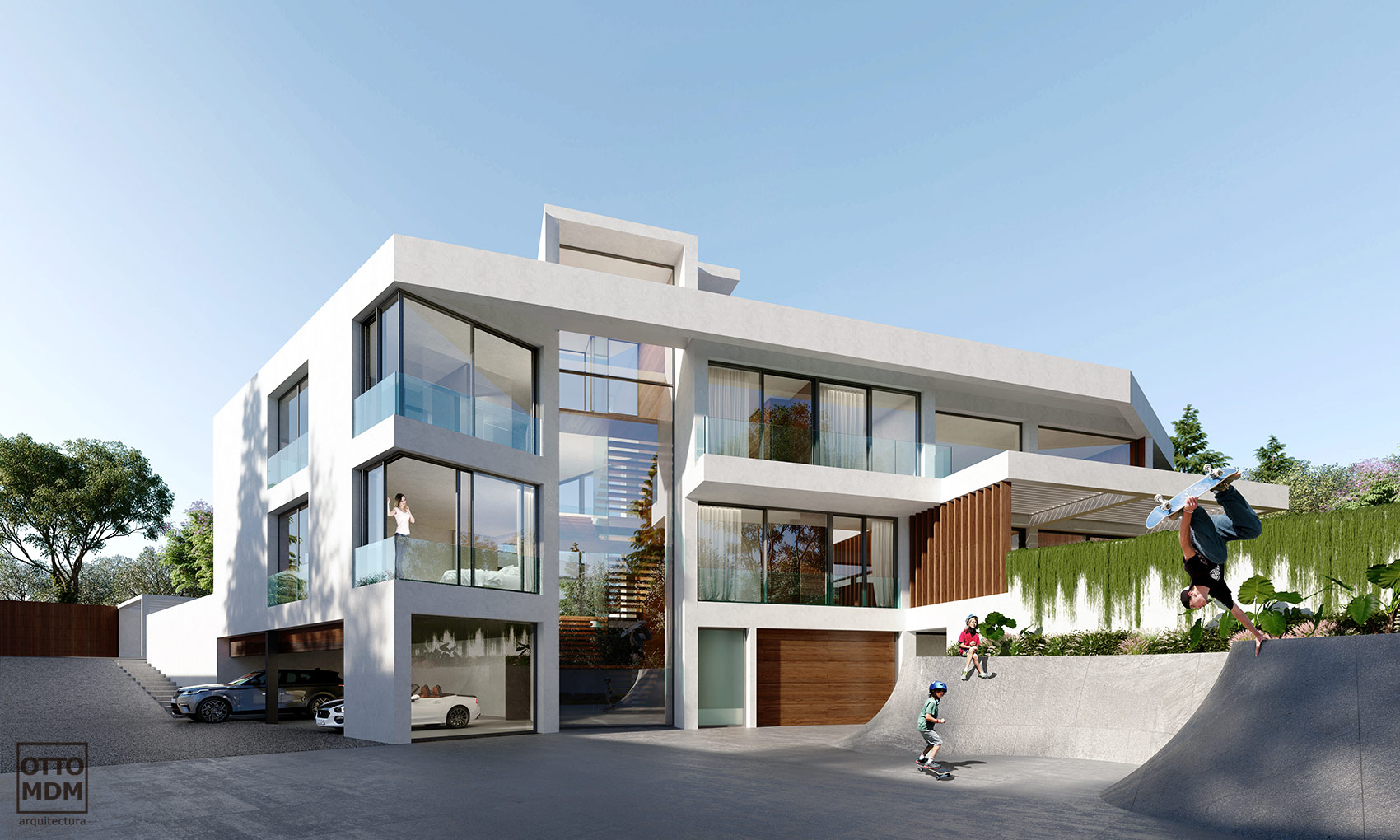 Vivienda de lujo en Madrid, La Finca - Otto Medem Arquitectura
