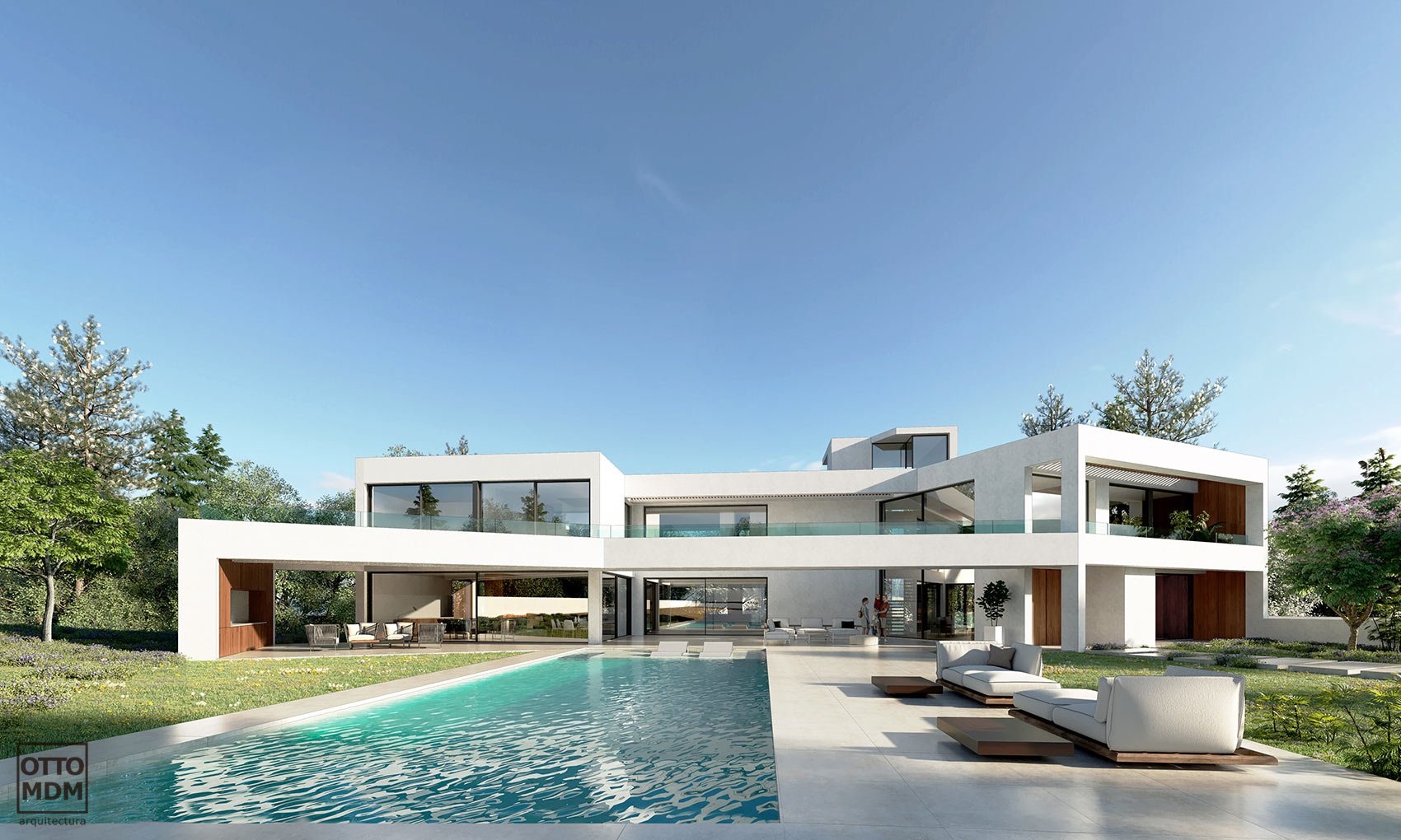 Vivienda de lujo en Madrid, La Finca - Otto Medem Arquitectura