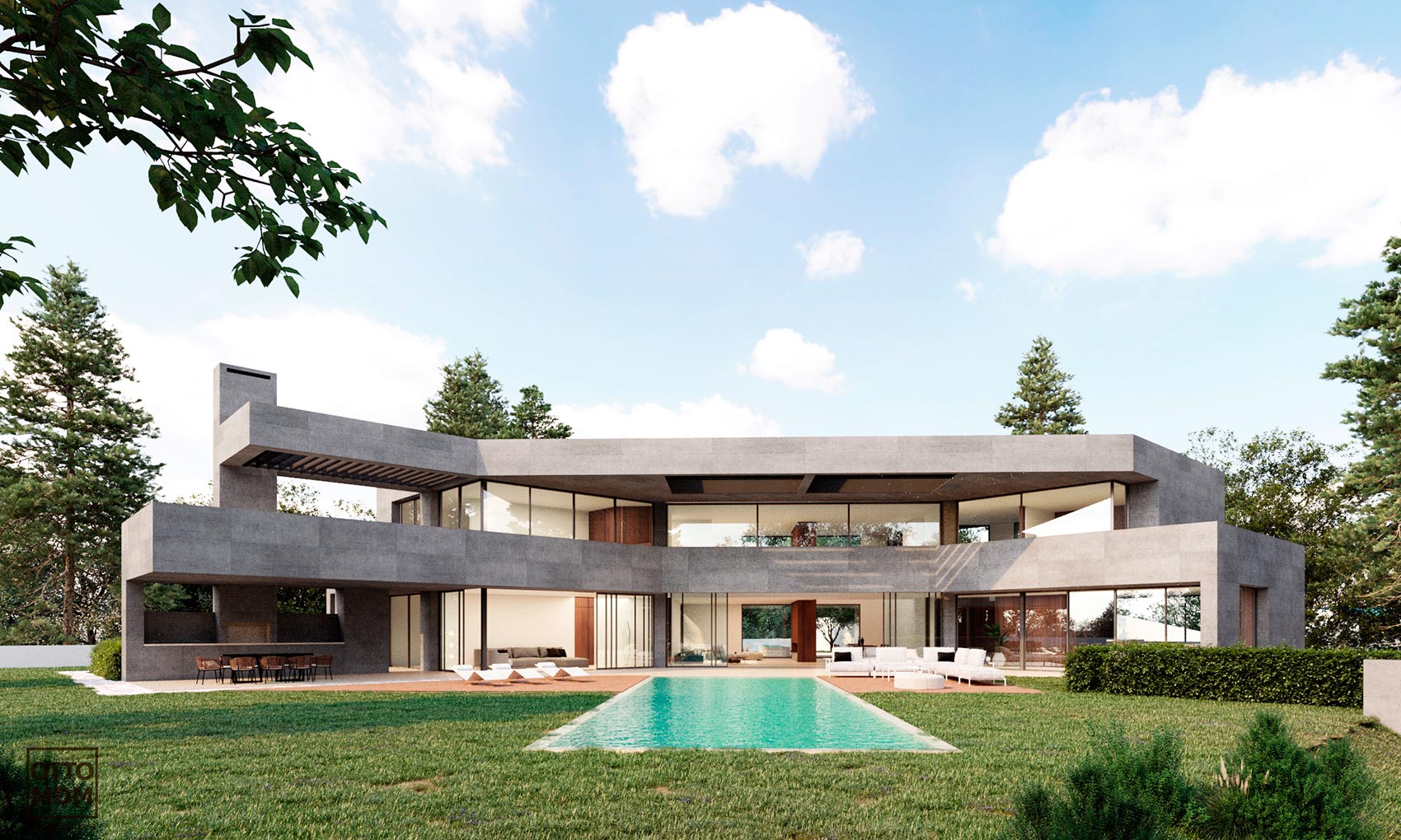 Vivienda de lujo en Madrid, Sierra de Puerto Viejo - Otto Medem Arquitectura