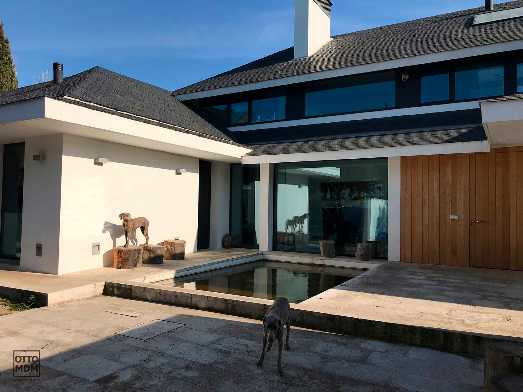 Vivienda unifamiliar de lujo en Madrid, Boadilla del Monte - Otto Medem Arquitectura