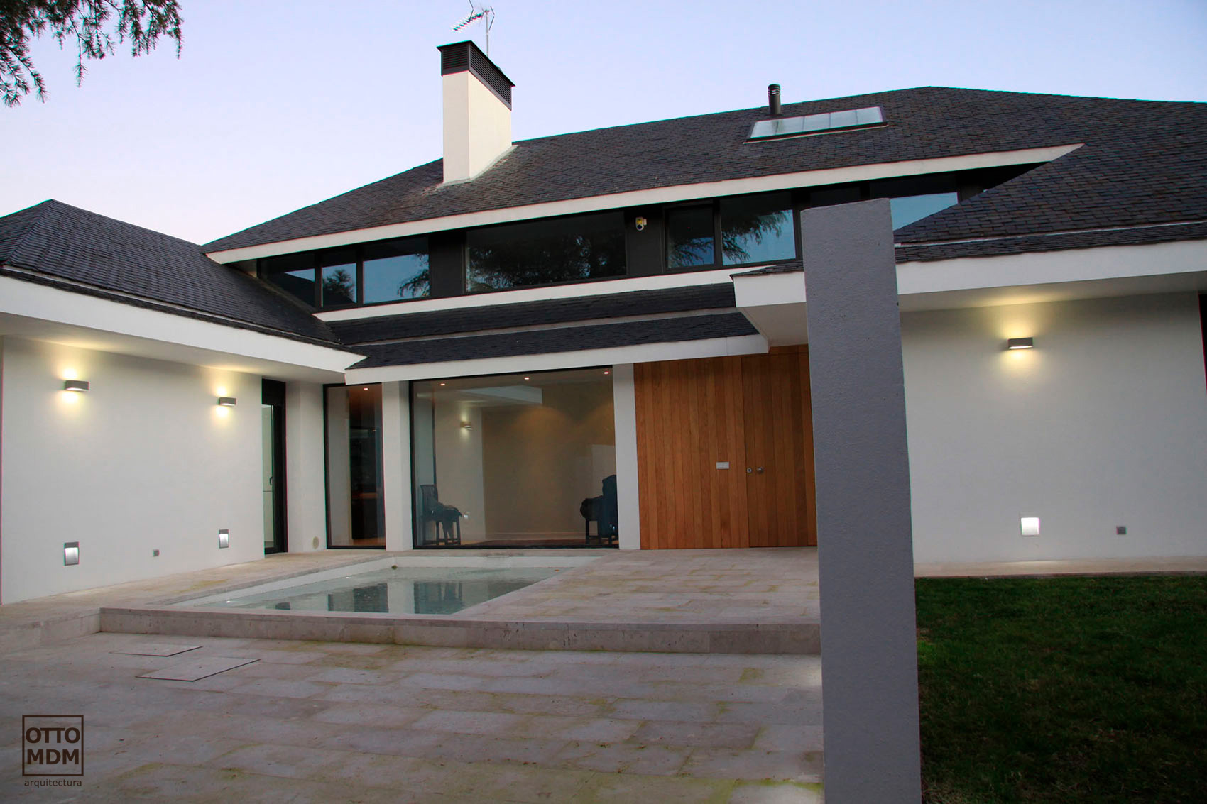 Vivienda unifamiliar de lujo en Madrid, Boadilla del Monte - Otto Medem Arquitectura