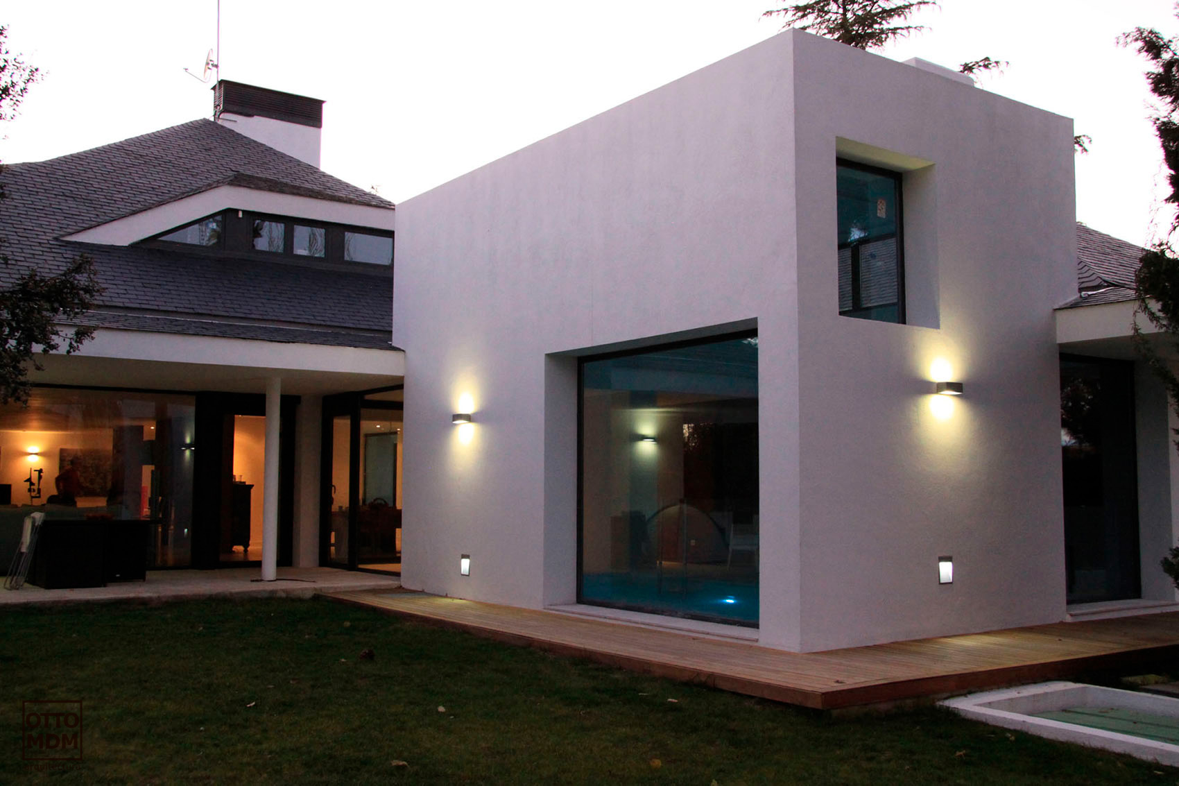 Vivienda unifamiliar de lujo en Madrid, Boadilla del Monte - Otto Medem Arquitectura