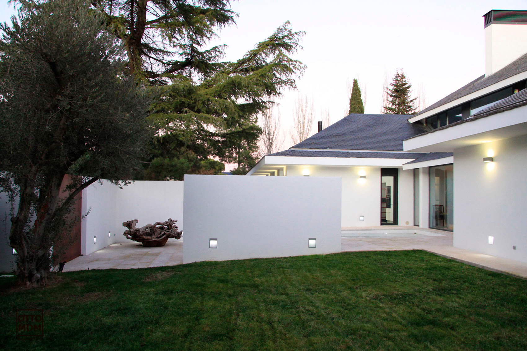 Vivienda unifamiliar de lujo en Madrid, Boadilla del Monte - Otto Medem Arquitectura