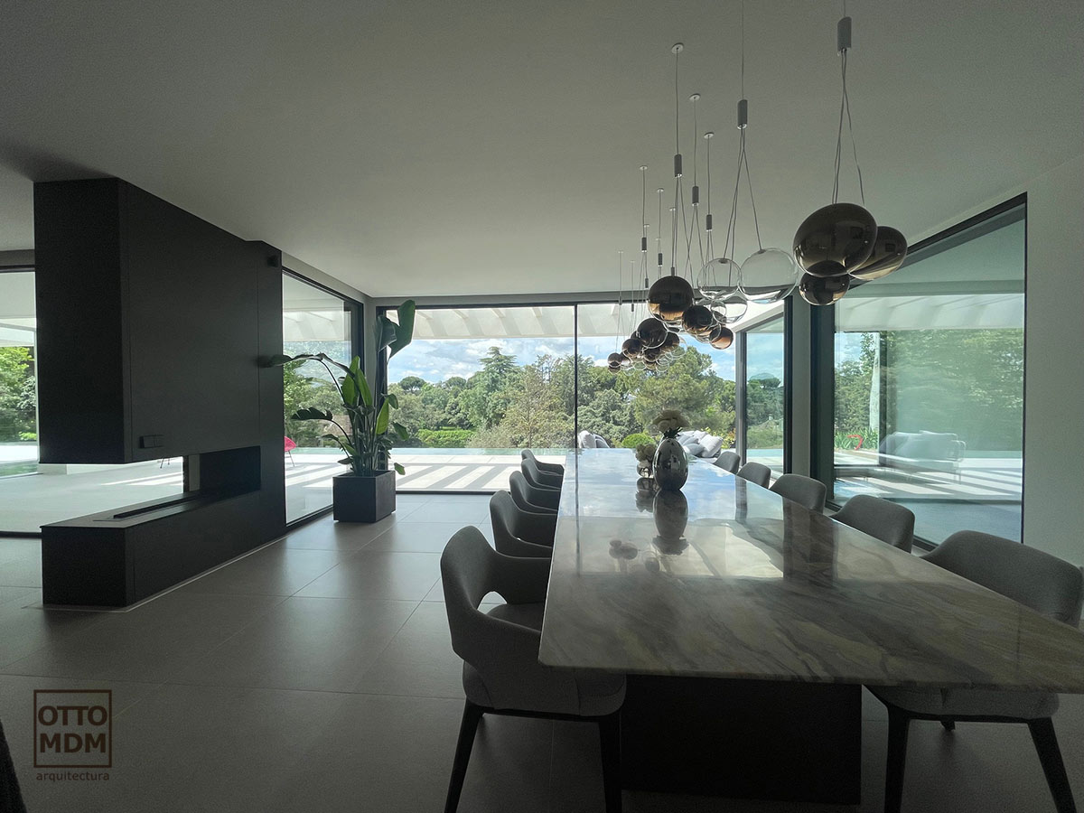 Luxury single-family homes in Madrid, avant-garde Mediterranean architecture Luxury single-family homes in Madrid, avant-garde Mediterranean architecture