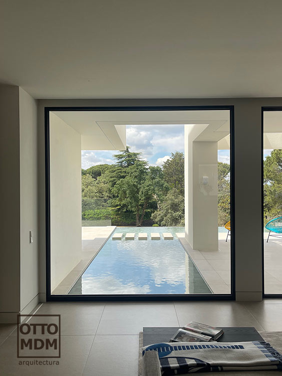 Luxury single-family homes in Madrid, avant-garde Mediterranean architecture Luxury single-family homes in Madrid, avant-garde Mediterranean architecture