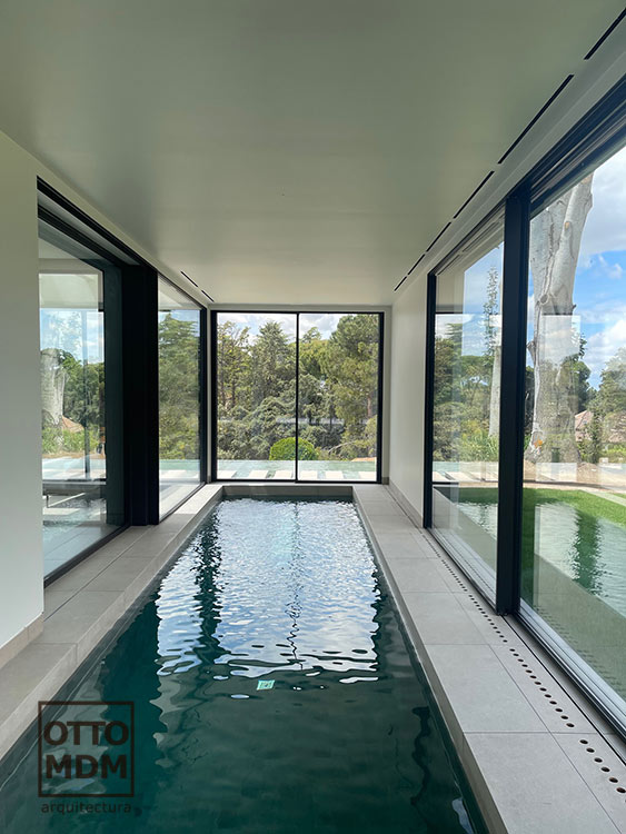 Luxury single-family homes in Madrid, avant-garde Mediterranean architecture Luxury single-family homes in Madrid, avant-garde Mediterranean architecture