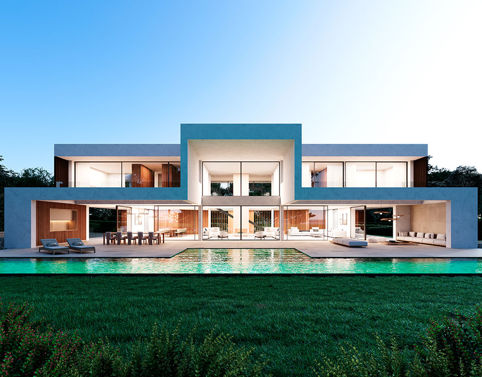Vivienda unifamiliar de lujo en Madrid - Otto Medem Arquitectura