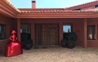 Arte y arquitectura en el alojamiento cinegético El Barranco