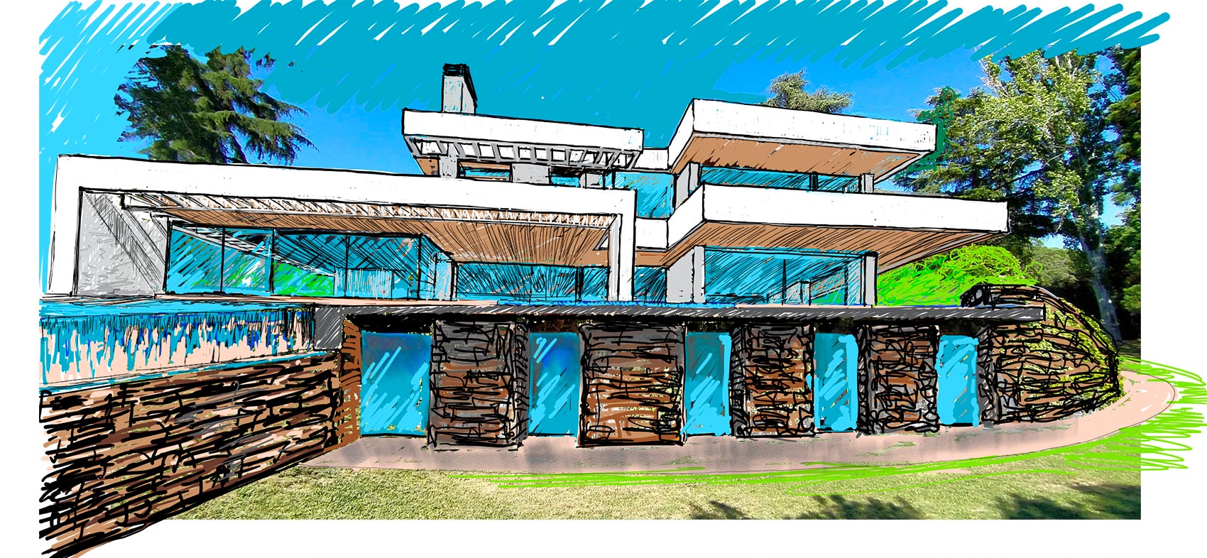 Vivienda de lujo en Madrid, Prado Largo IV - Otto Medem Arquitectura