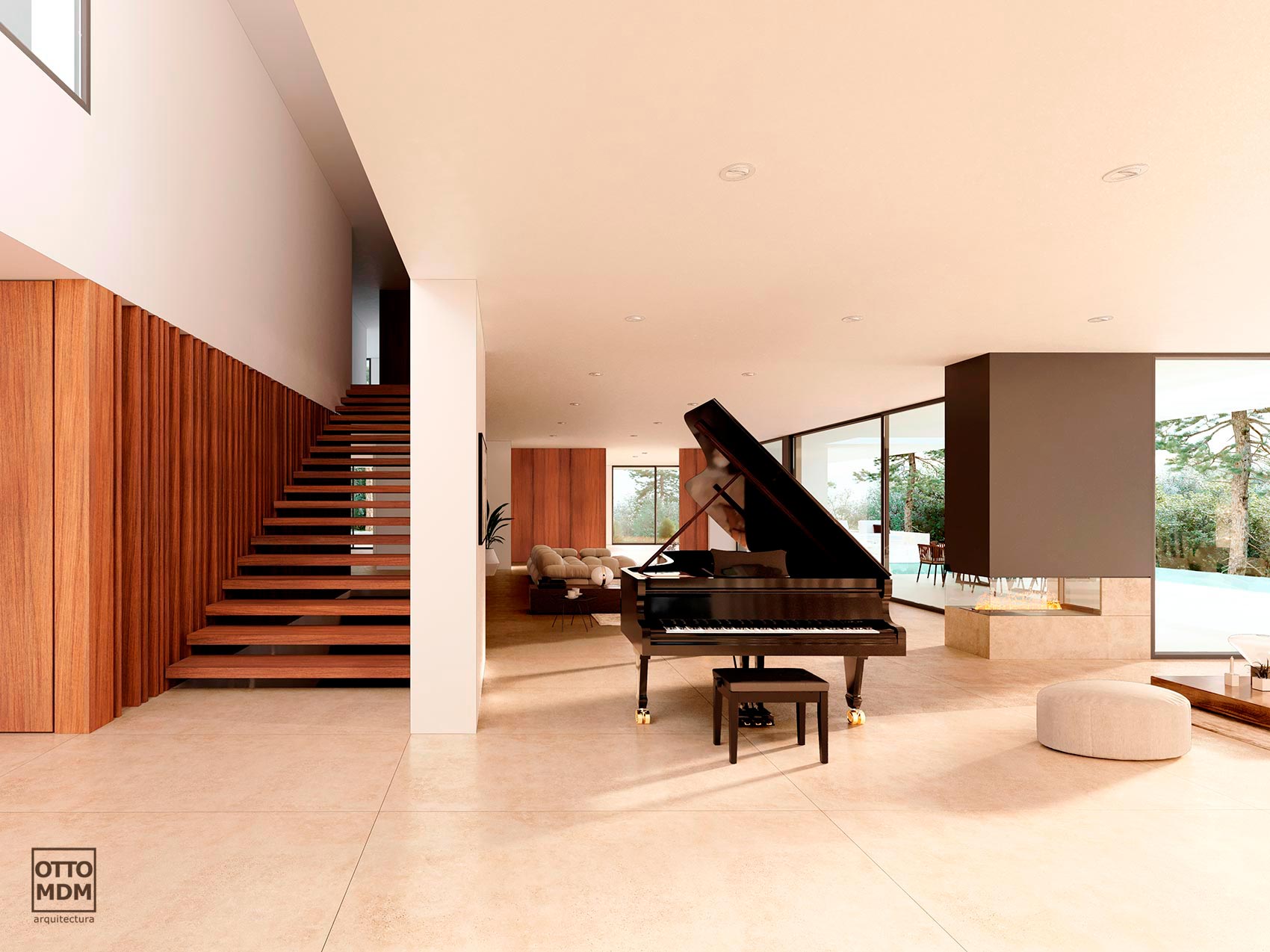 Vivienda de lujo en Madrid, Prado Largo IV - Otto Medem Arquitectura