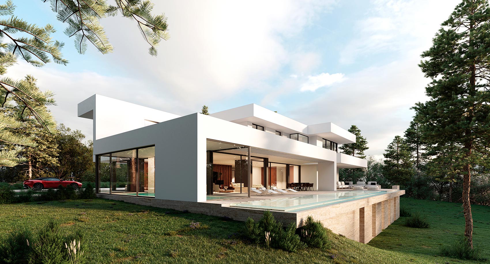 Vivienda de lujo en Madrid, Prado Largo IV - Otto Medem Arquitectura